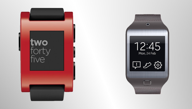 Pebble v Samsung Gear