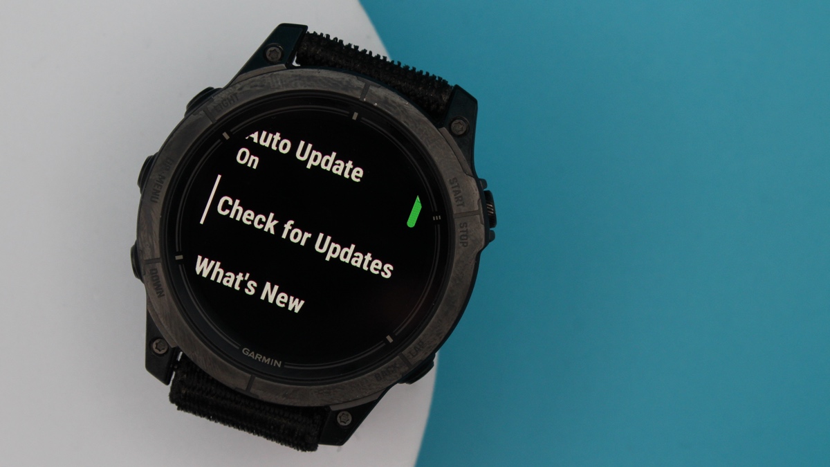 How to update Garmin manually