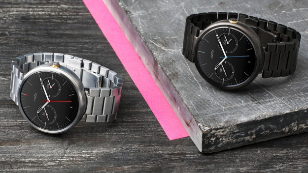 ​Moto 360 overhaul delivers new metal straps, colours and fitness features