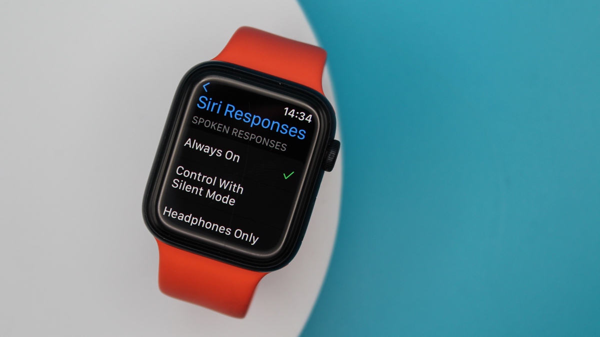 change siri responses apple watch