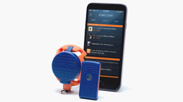 Boomshakalaka! ShotTracker wearable basketball coach puts up a brick