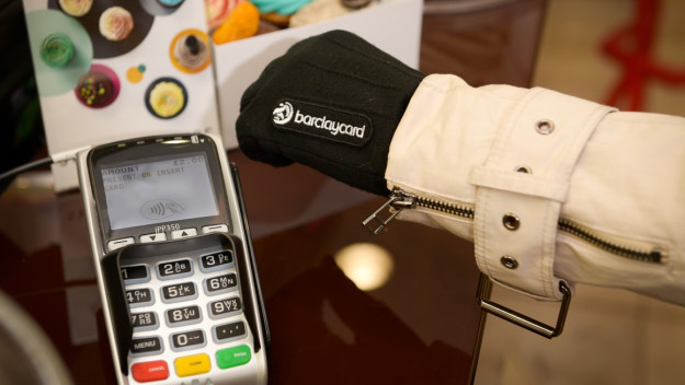 Wave to pay: Barclaycard trials contactless payment gloves