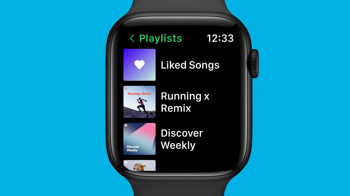 Spotify app for Apple Watch