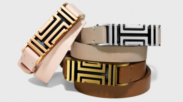 Tory Burch Fret bracelet is a gorgeous Fitbit accessory