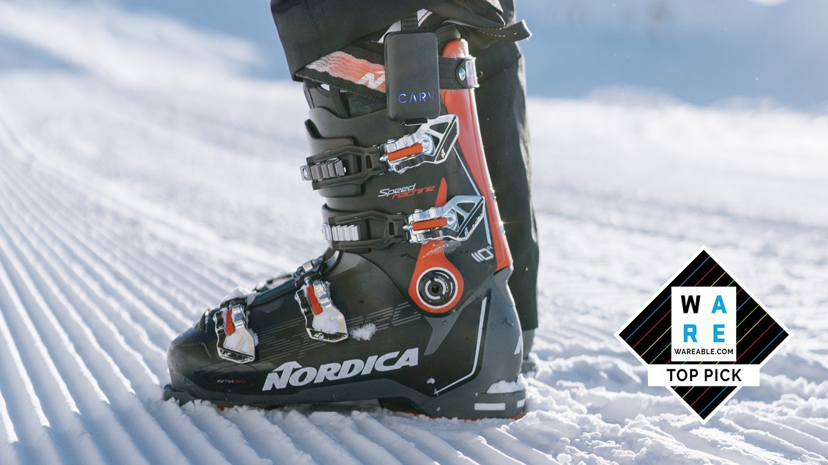 Carv unit on ski boot