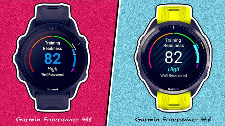 Garmin Forerunner 955 v 965 training features