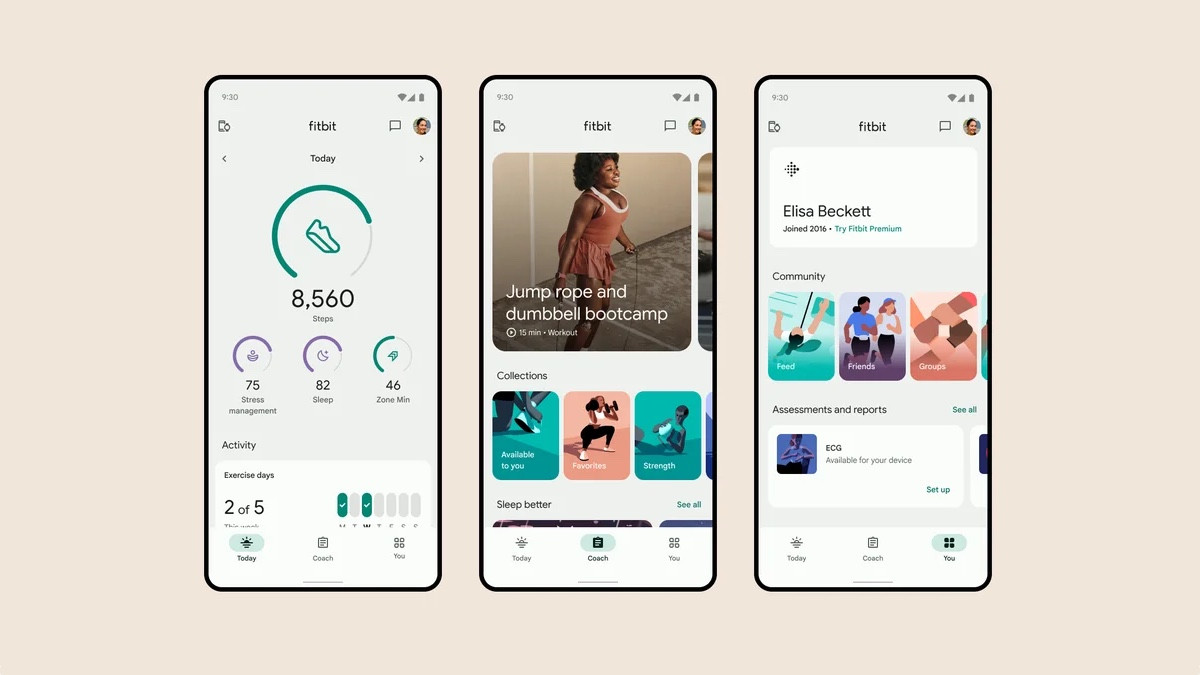 Fitbit app redesign