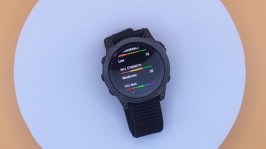 Garmin Hill Score measurements