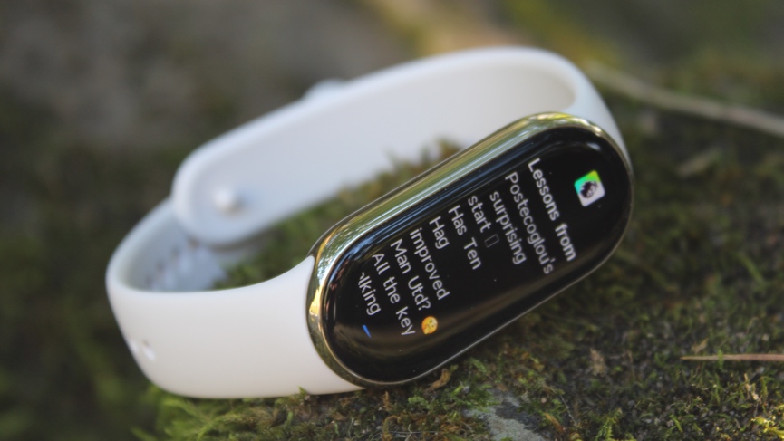 Xiaomi Smart Band 8 notifications