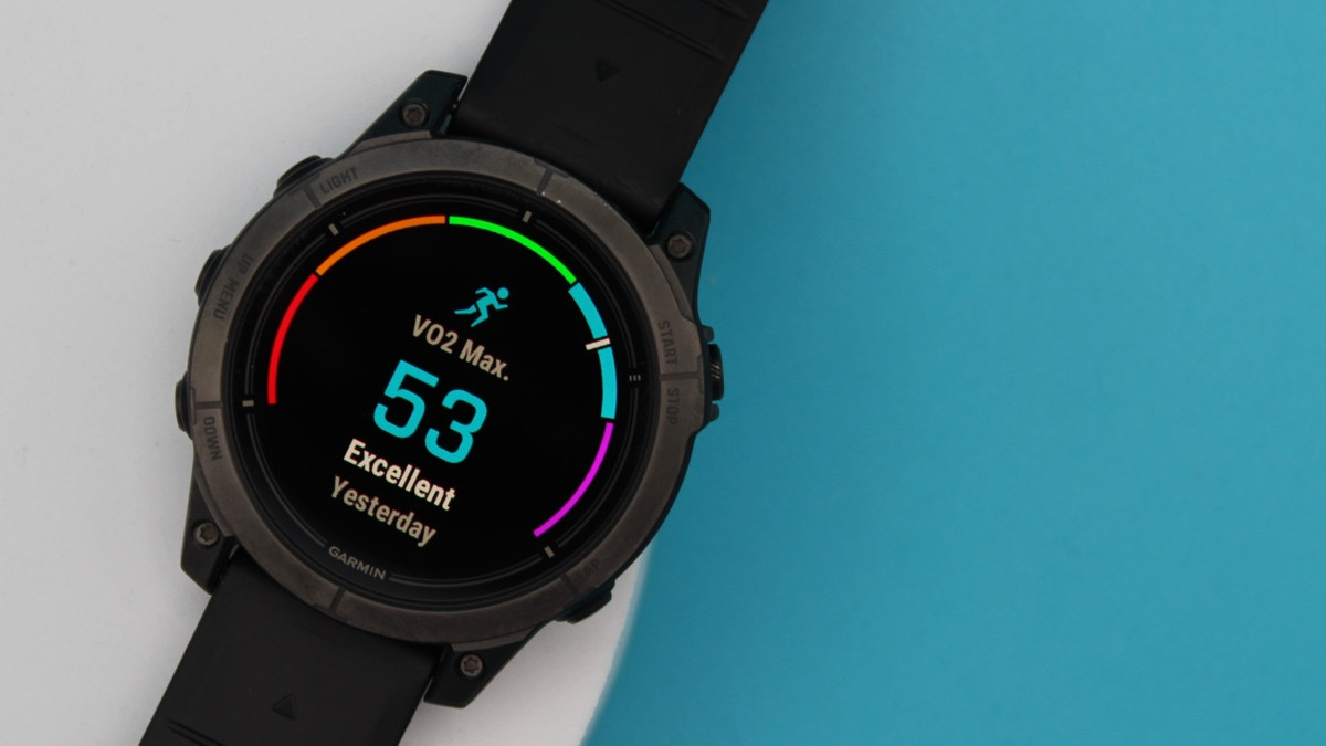 Garmin watch view vo2 max