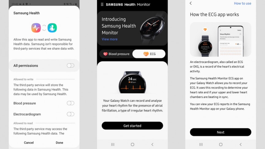 How to take an ECG reading on the Samsung Galaxy smartwatches