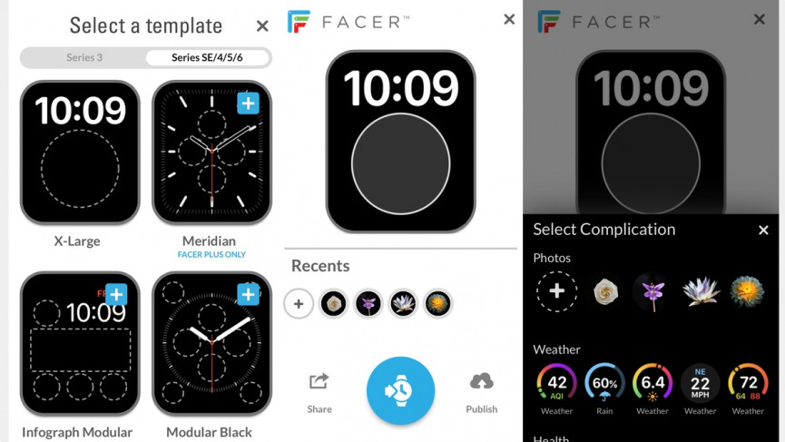 How to use Facer for Apple Watch and Samsung Galaxy smartwatches