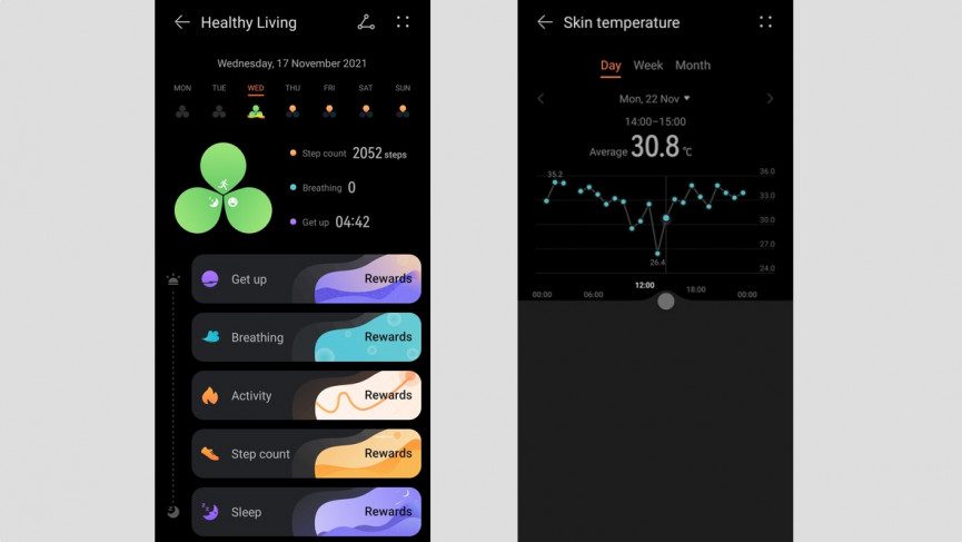 Health app features