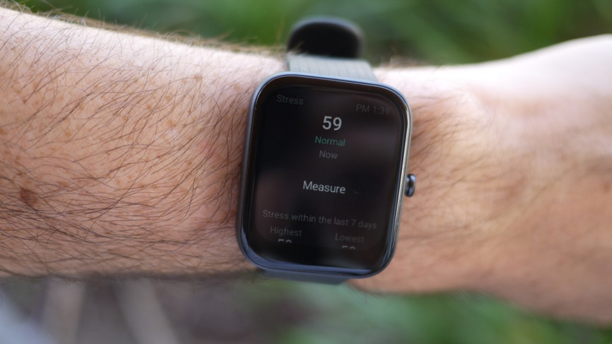 stress on Amazfit Bip 3 Pro