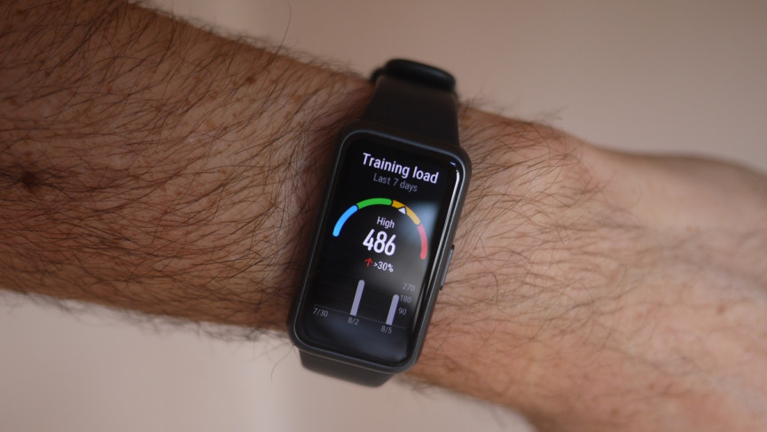Huawei Band 7 training load