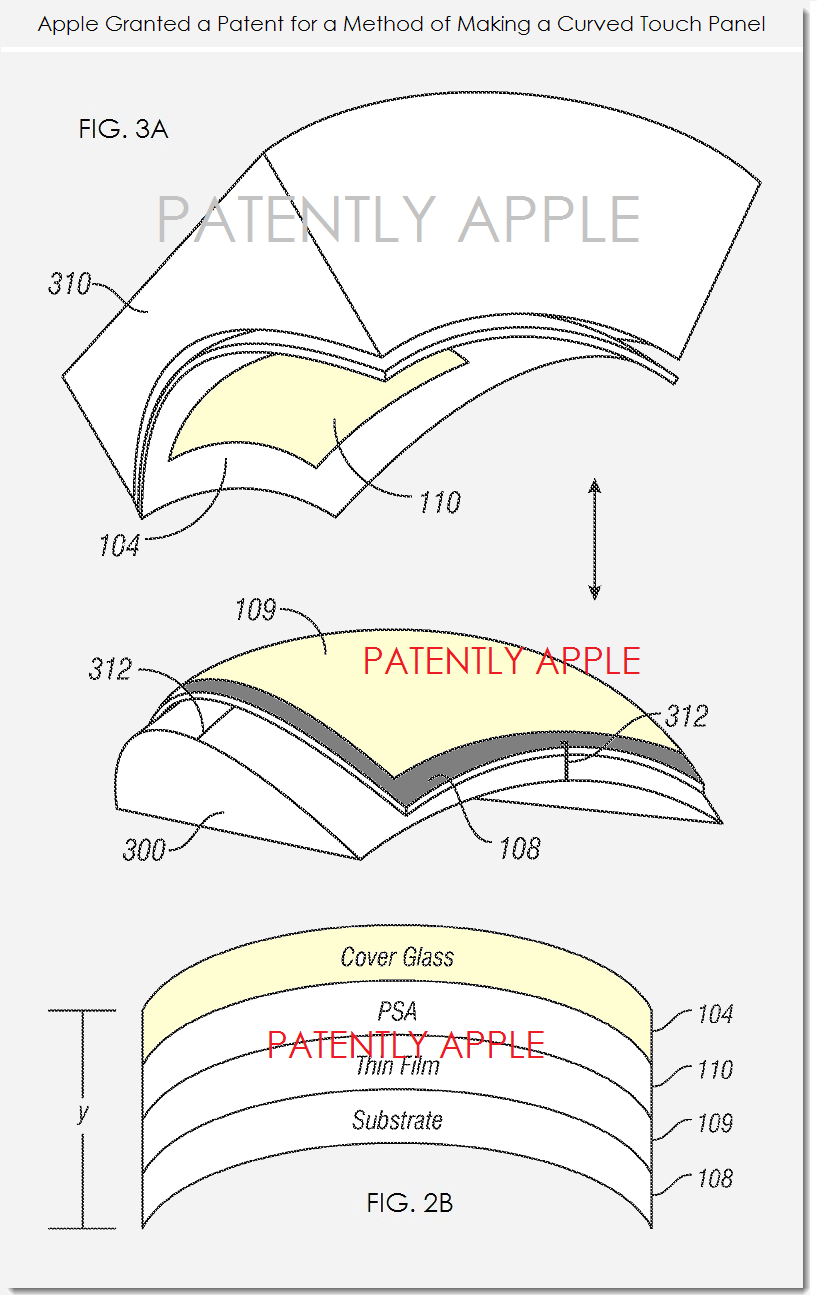 Apple’s curved screen patent gives more iWatch clues